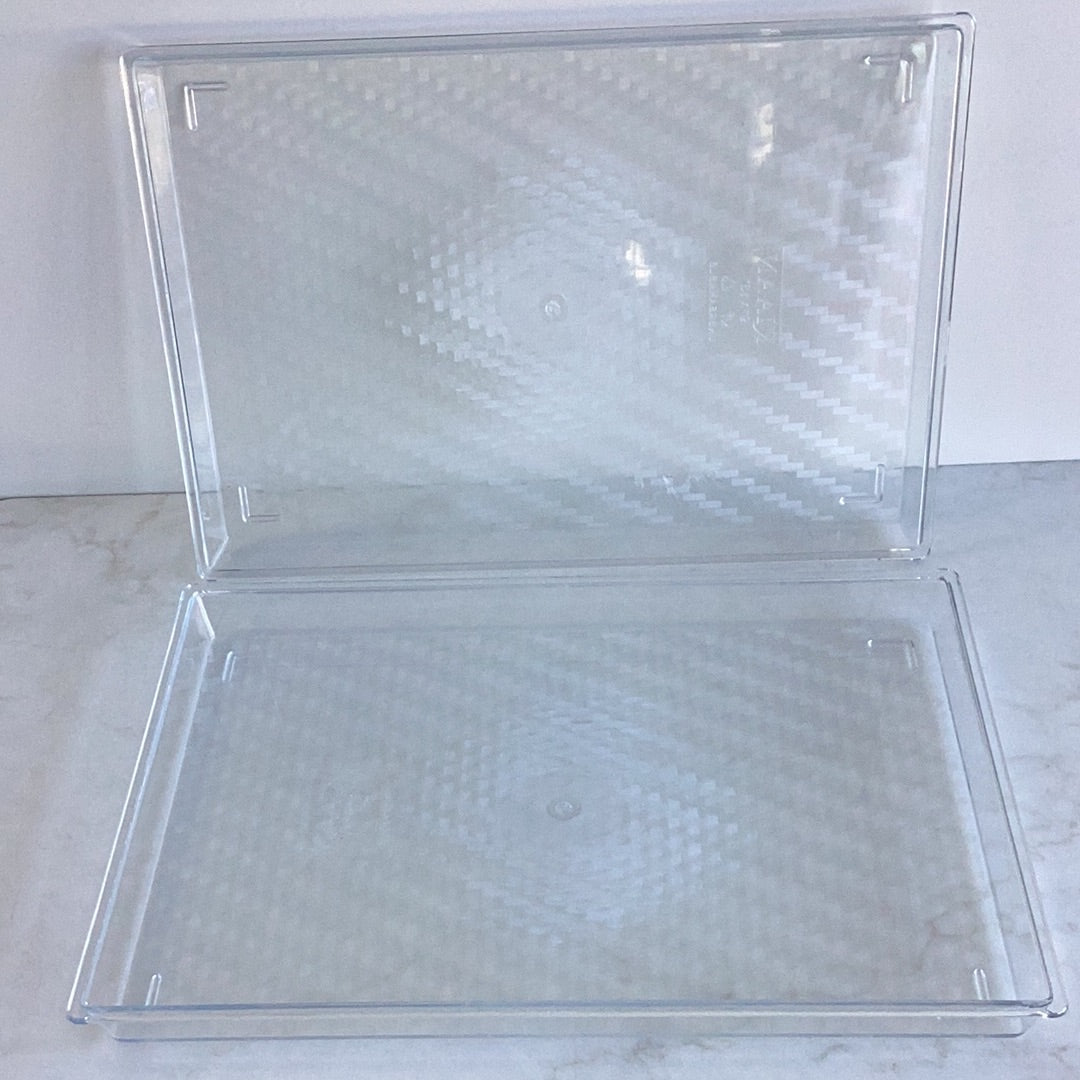 CLEAR PLASTIC TRAY - (32.5cm)