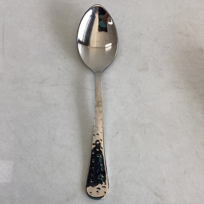 TABLE SPOON HAMMERED set of 6