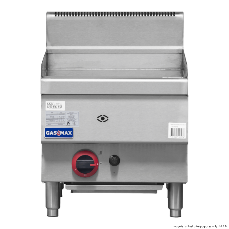 Gas Griddle 400x650x475mm LPG/18mj