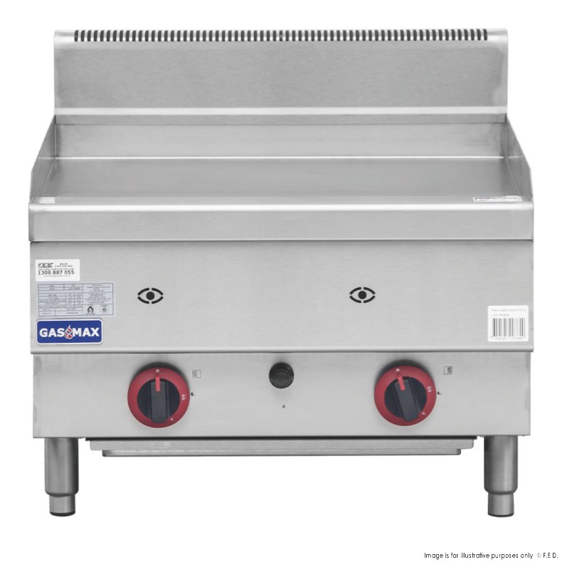 Gas Griddle 600x650x475mm LPG/36mj