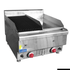 GASMAX Benchtop LPG Gas Combo 1/2 Char & 1/2 Griddle - JUS-TRGH60LPG