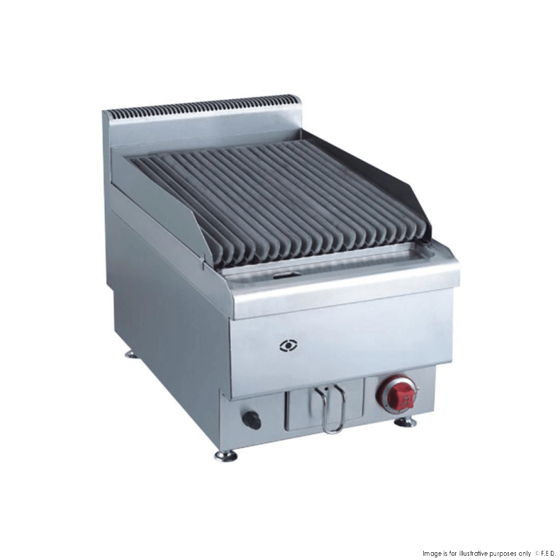 Gas lava rock grill 400x650x475mm