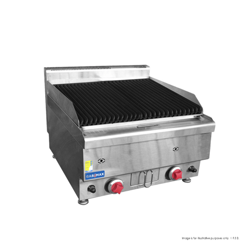 Gas lava rock grill NG 600x650x475mm