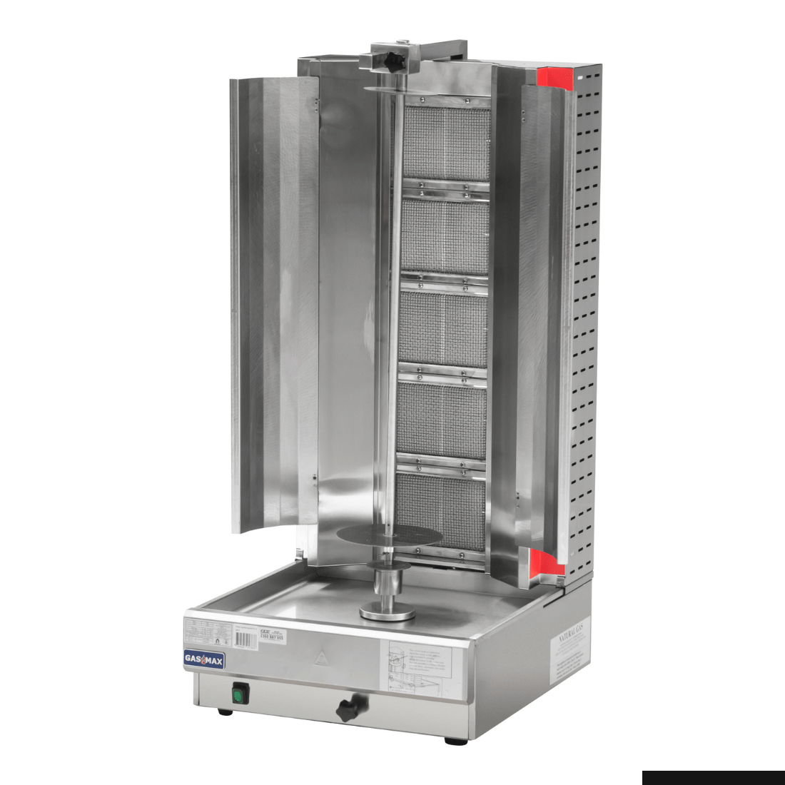 Gasmax Semi-automatic 5 Burner NG Kebab Machine - KB-5