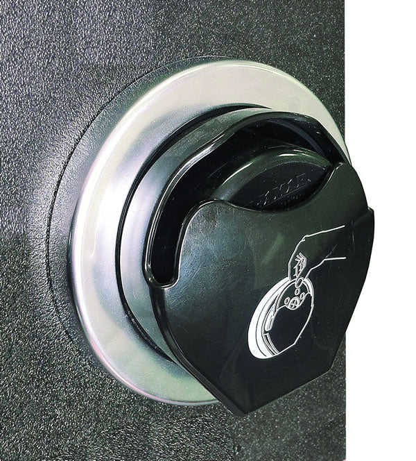 L2400CFSM San Jamar Ez-Fit In-Counter Lid Dispenser to suit 95mm-115mm lid