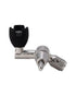 GUARDIAN - Stainless Steel 45 Degree Bubbler with Silicone Mouthguard