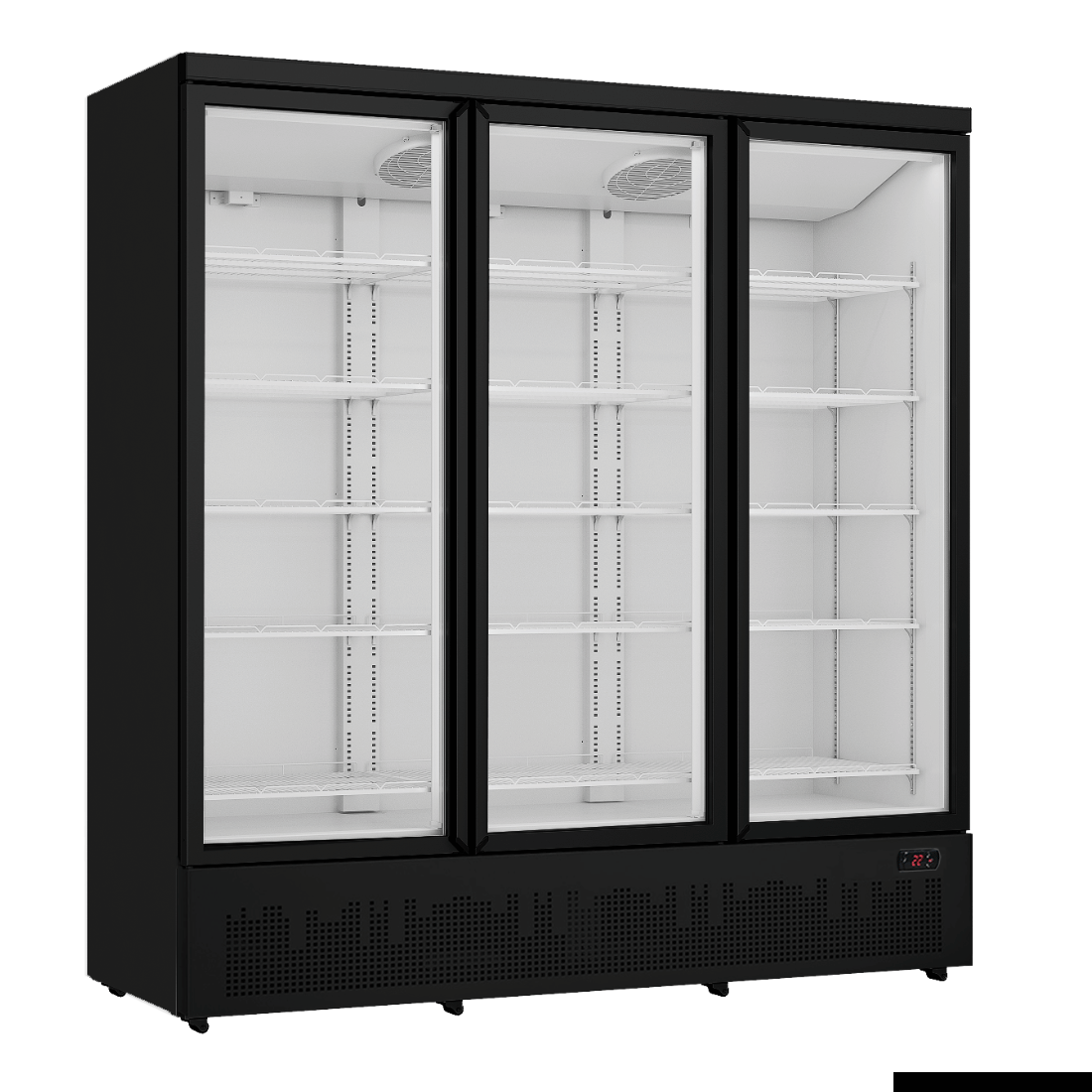 Triple Door Supermarket Fridge LG-1500BGBM
