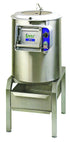 MF15-1PH (F59/520) IMC Multi Function Peeler mounted on stainless steel stand - 15kg capacity - up to 400kg / hour