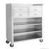 MS116 Mobile cabinet with 4 Drawers and 3 Shelves