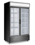 DOUBLE GLASS DOOR MOUNTED FRIDGE P1000WB-A