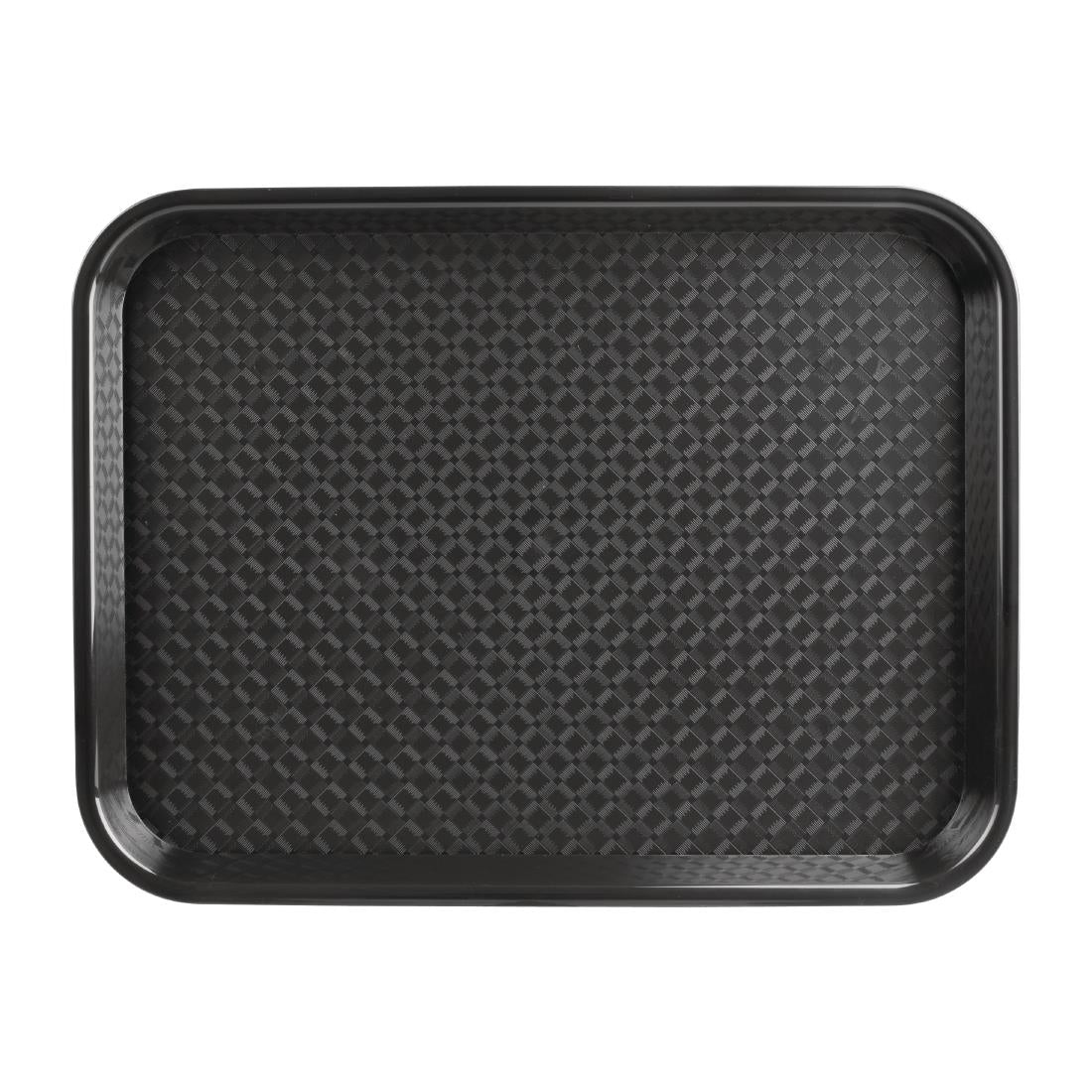 Olympia Kristallon Polypropylene Fast Food Tray Black