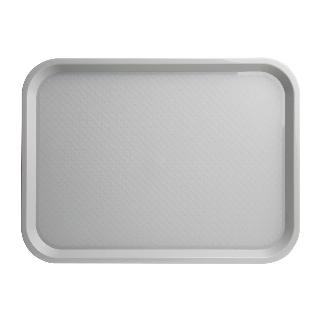 Olympia Kristallon Polypropylene Fast Food Tray Grey