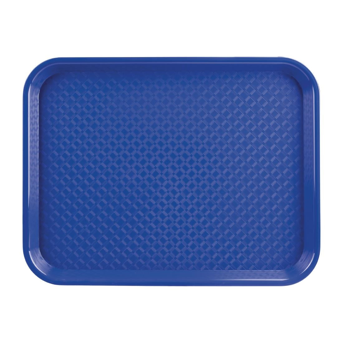 Olympia Kristallon Polypropylene Fast Food Tray Blue