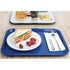 Olympia Kristallon Polypropylene Fast Food Tray Blue