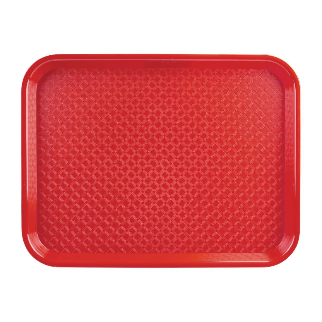 Olympia Kristallon Polypropylene Fast Food Tray Red