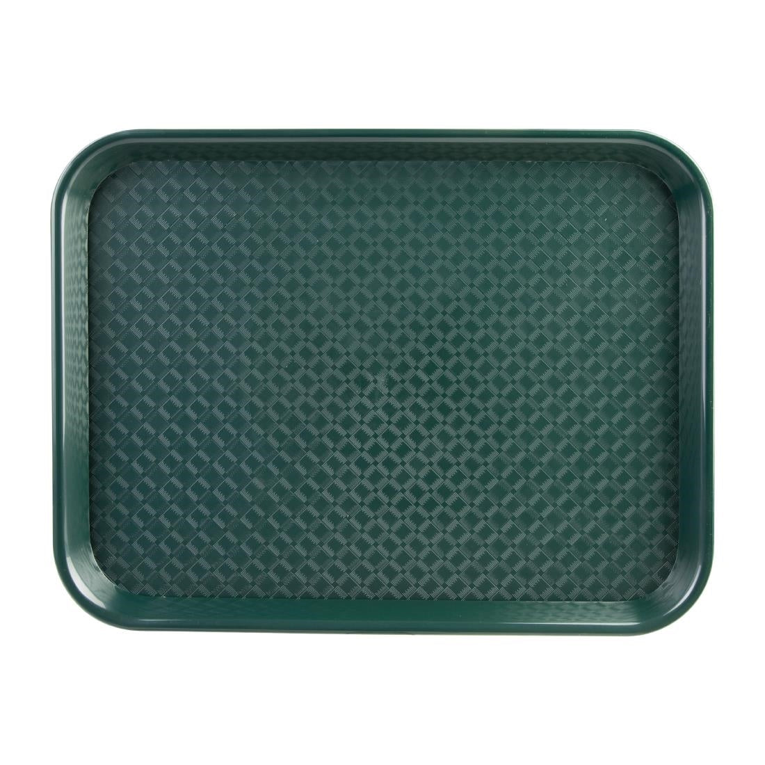 Olympia Kristallon Polypropylene Fast Food Tray Green