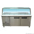 PG180FA-YG Cold Salad & Noodle Bar 5x1/1 GN Pans