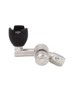 GUARDIAN - Stainless Steel 45 Degree Bubbler with Silicone Mouthguard