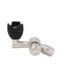 GUARDIAN - Stainless Steel 45 Degree Bubbler with Silicone Mouthguard