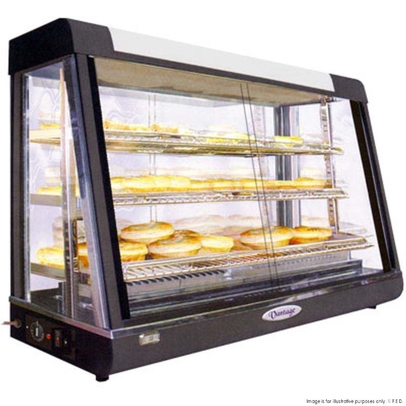 Benchstar Pie Warmer & Hot Food Display - PW-RT/1200/1