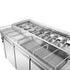 PWB150 three door DELUXE Pizza Prep Bench