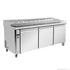 Thermaster three door DELUXE Pizza Prep Bench - PWB180