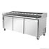 Thermaster three door DELUXE Pizza Prep Bench - PWB180
