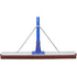 Red Rubber Floor Squeegee 45cm with handle - BLUE