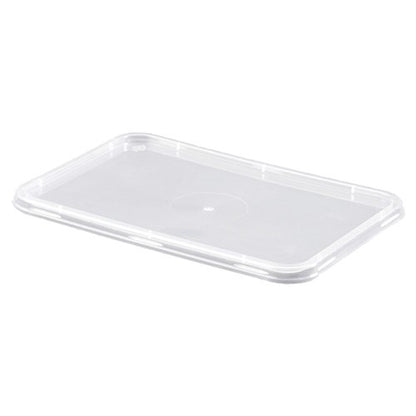 500ML Rectangular Container with Lid 50 PACK