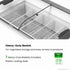 Thermaster Heavy Duty Supermarket Glass Sliding Lid Freezers 576L - SD-576K