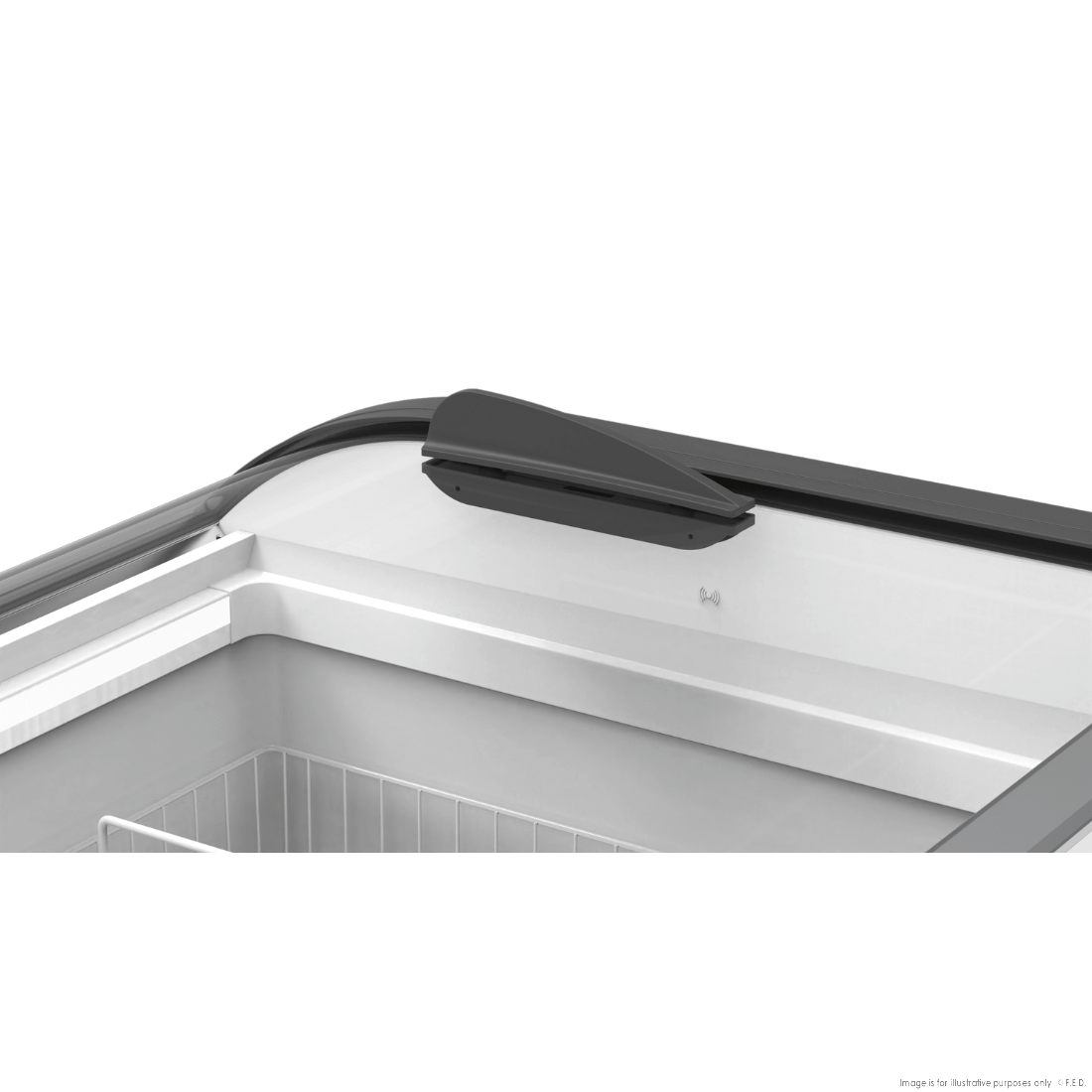 Thermaster Heavy Duty Supermarket Glass Sliding Lid Freezers 446L - SD-666K