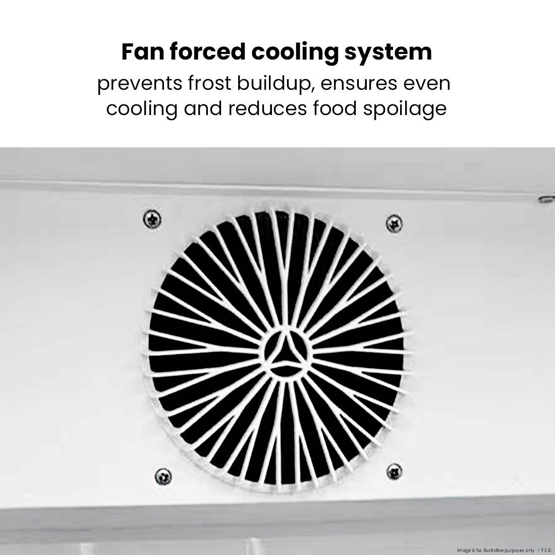 Thermaster Upright Glass Door Beverage Fridge - SDC-258B