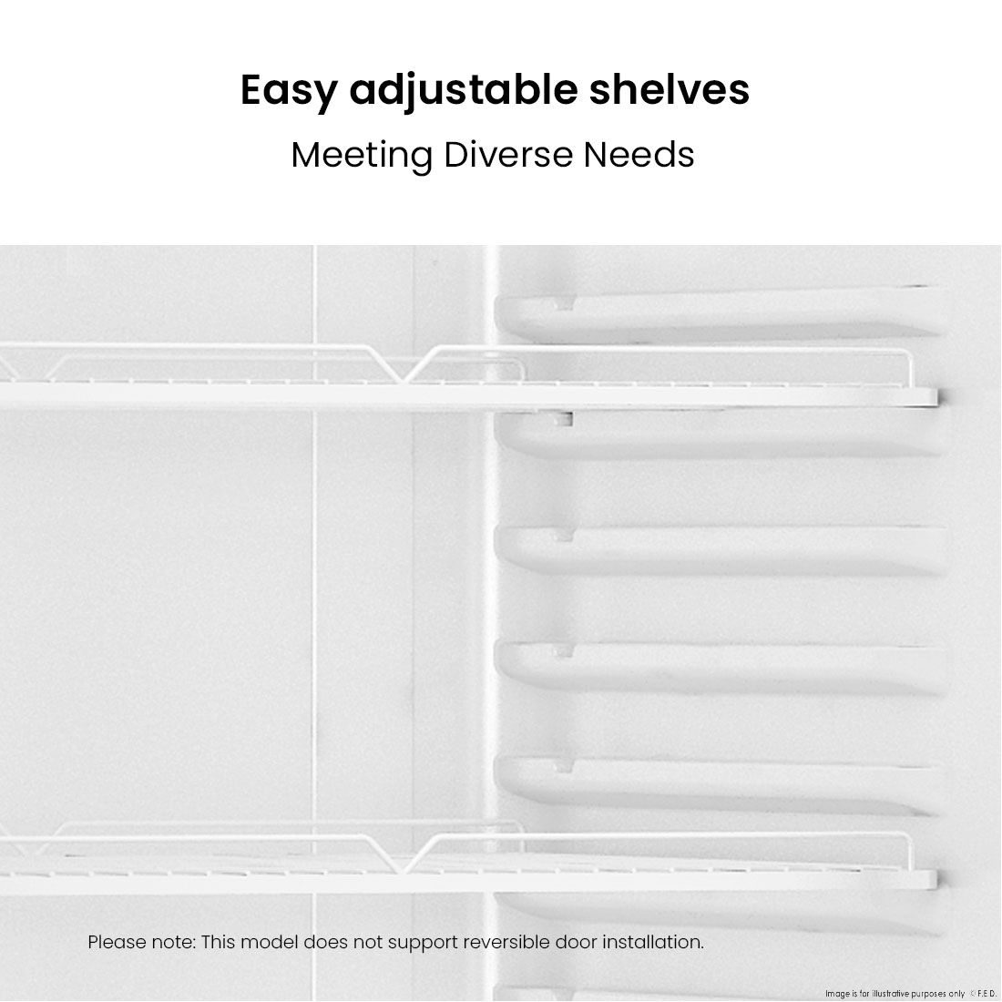 Thermaster Upright Glass Door Beverage Fridge - SDC-258B