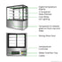 BONVUE Cake Display - SF840V