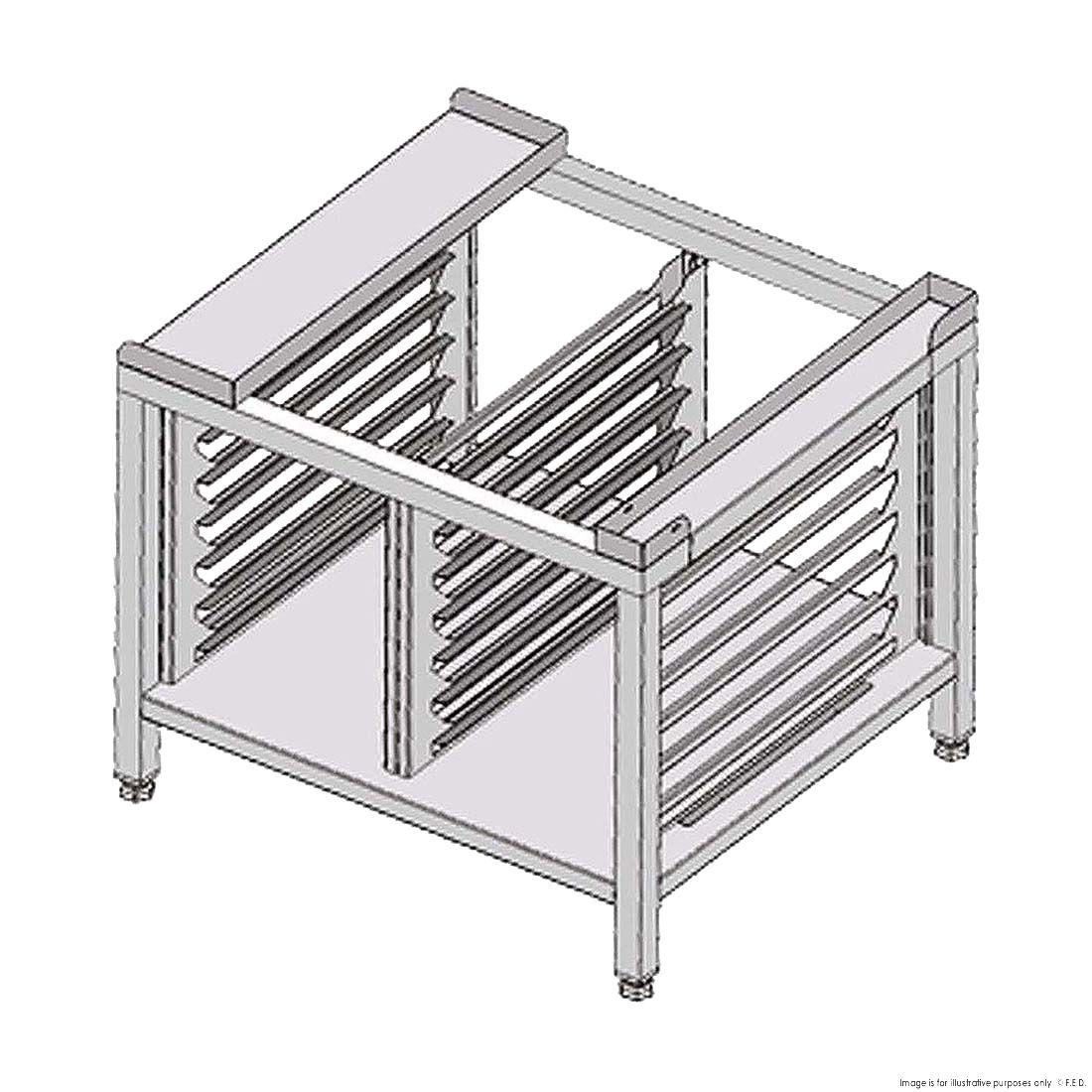 Fagor Stand with 12 sets of guides to hold 1/1GN trays - SH-11-B