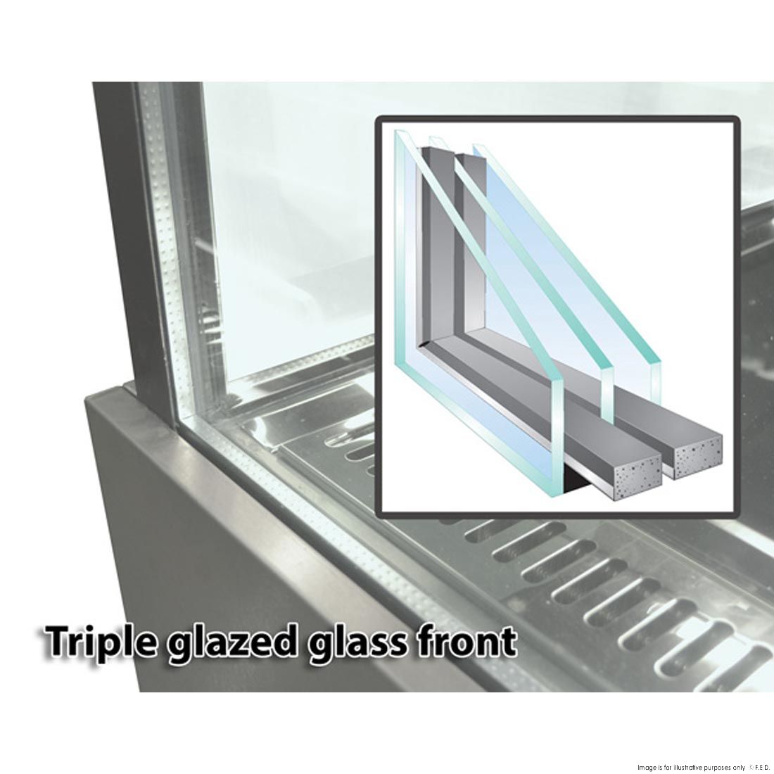 Bonvue Chilled Food Display - SL880V