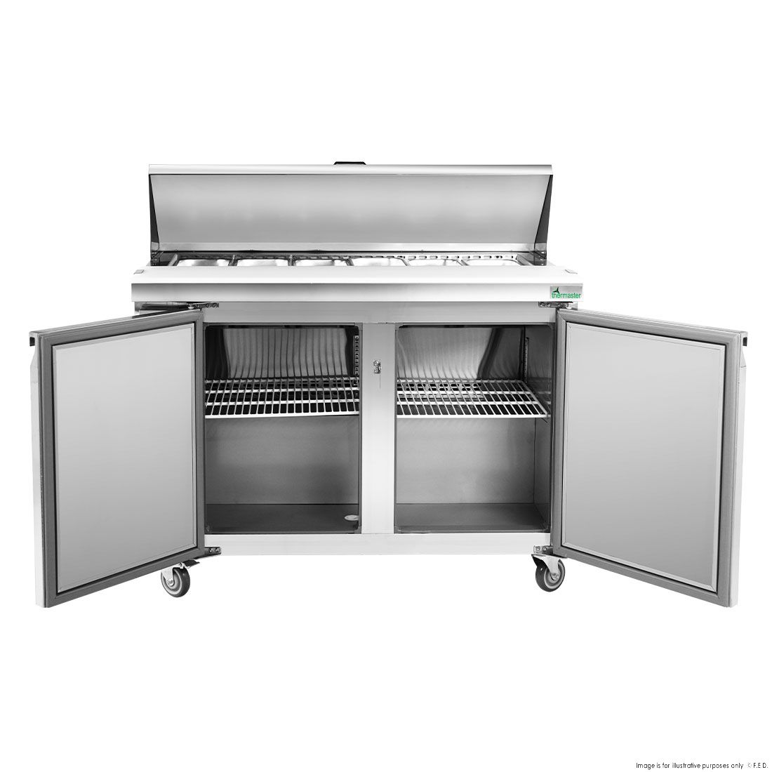 Thermaster two door Sandwich Bar - SLB120