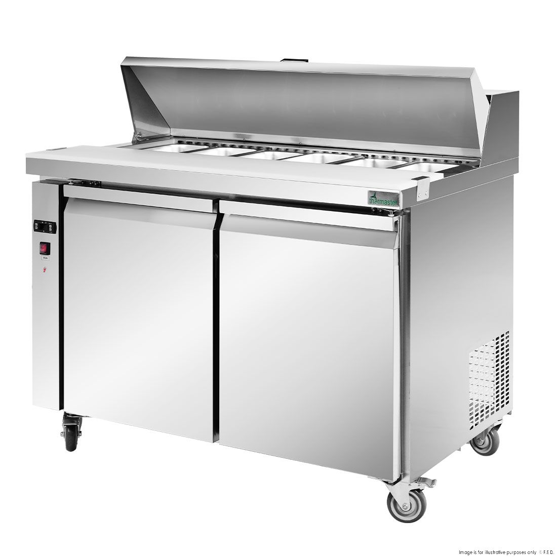 Thermaster two door Sandwich Bar - SLB120