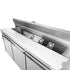 Thermaster three large door Sandwich Bar - SLB180