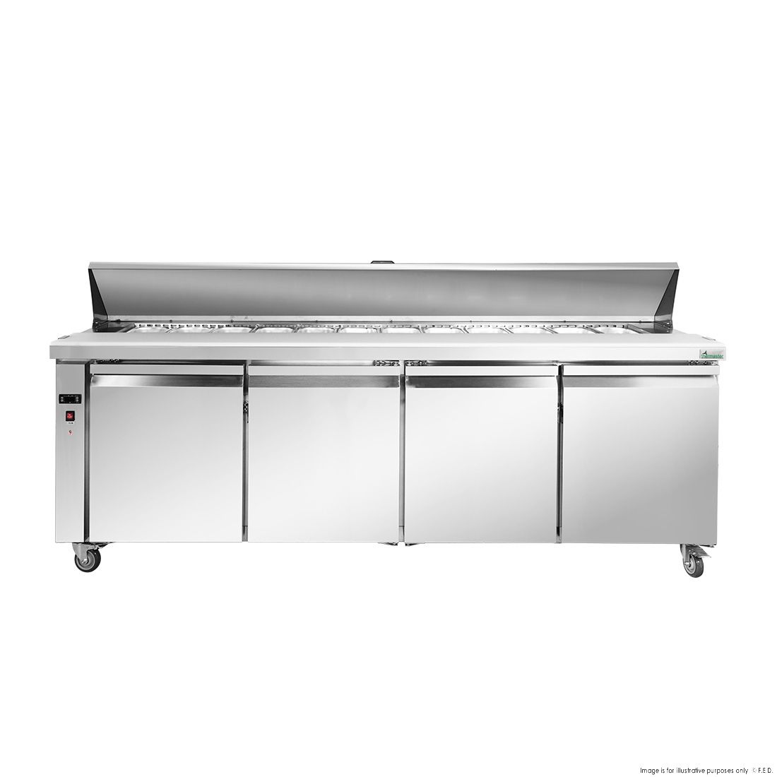 Thermaster four door Sandwich Bar - SLB240