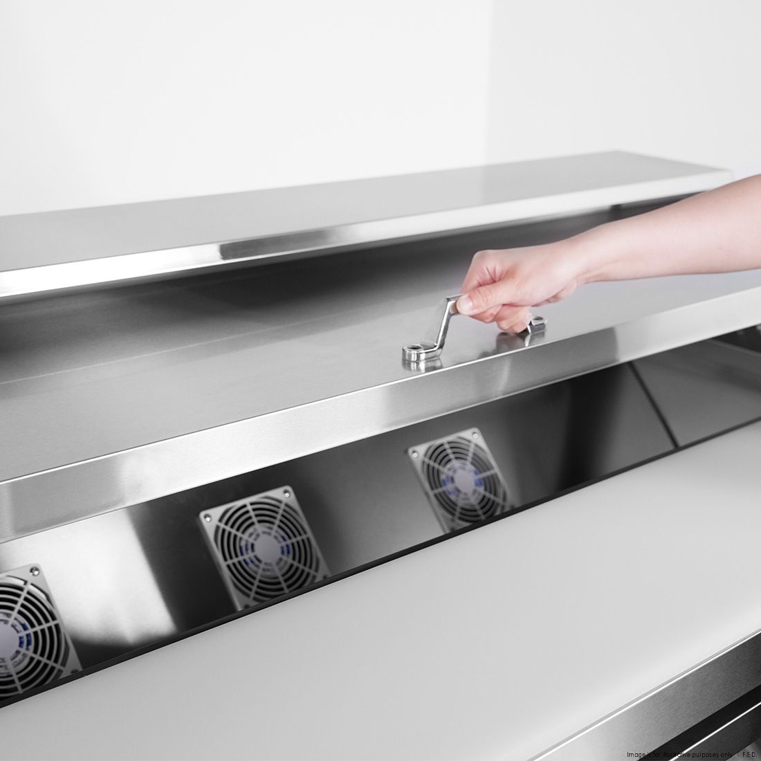 Thermaster four door Sandwich Bar - SLB240