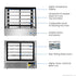 Bonvue Deluxe Chilled Display Cabinet - SLP850C