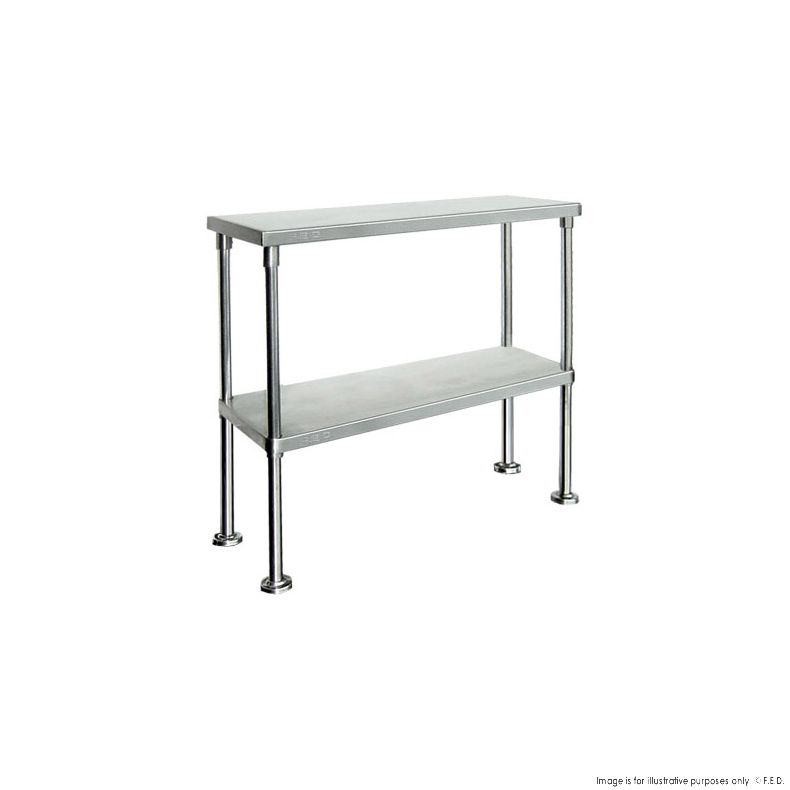 2 Tier Overshelf for Workbench 1800x300x750mm