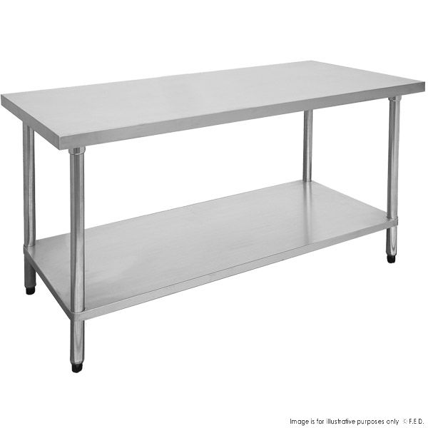 0600-6-WB Economic 304 Grade Stainless Steel Table 600x600x900