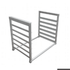 Modular System Table Mounted Pan Rack STMSPRS-6
