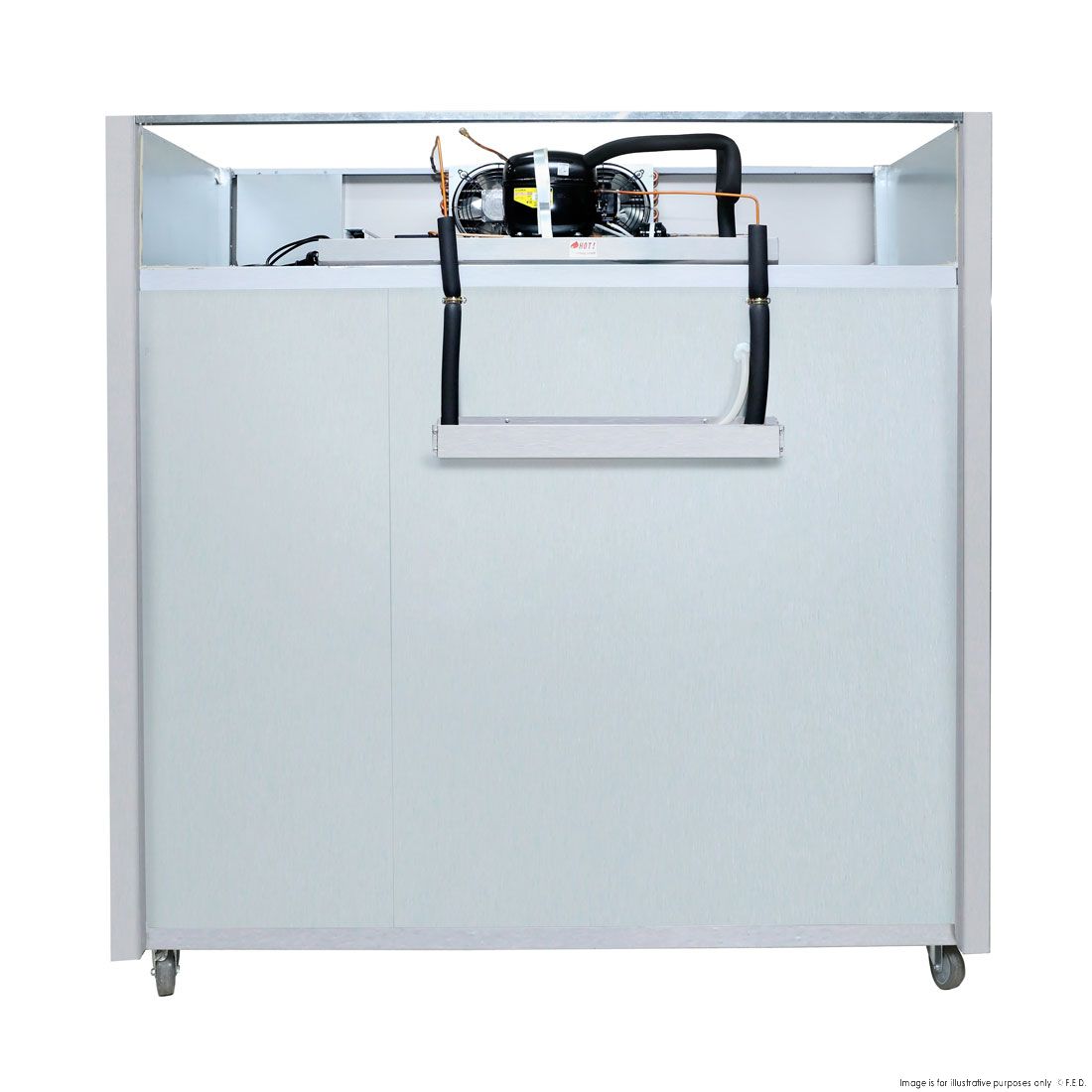 Thermaster Three Door Upright Display Fridge - SUCG1500