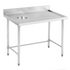 Modular System High Quality Stainless Steel Bench with splashback SWCB-7-1200L
