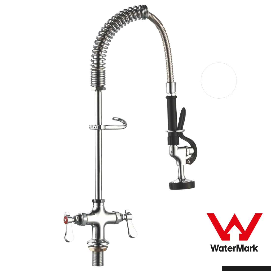 Sunmixer Mini Pre Rinse Unit with 180mm Riser and 560mm Hose T98001MN-1