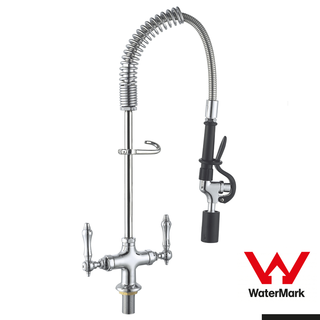 Sunmixer Mini Pre Rinse Unit with 180mm Riser and 560mm Hose T98001MN-1C