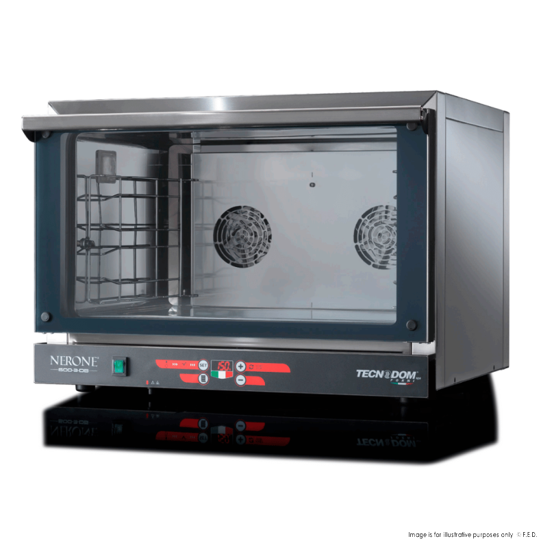 Tecnodom Nerone EKO Digital 600x400 Tray Convection Oven - TDE-3BD